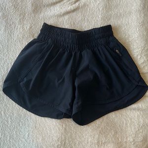 Lululemon black athletic shorts.